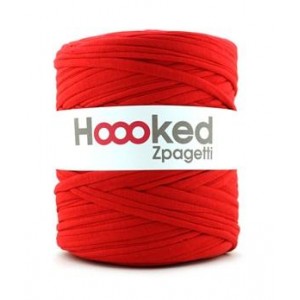 Hoooked Zpagetti - Macro Hilo para Crochet - Rojo